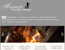 Tablet Screenshot of bowmanvillefoundry.com